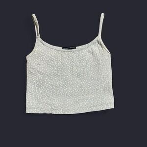Brandy Melville Cropped Floral Tank